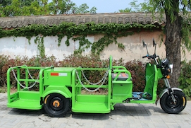 电动三轮四桶垃圾车