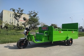 平板六桶垃圾车